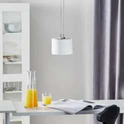 BANKAMP Grazia riippuvalo 1-lamp 16cm nikkeli