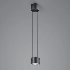 BANKAMP Impulse Flex-LED-riippuvalo 1 lamppu musta