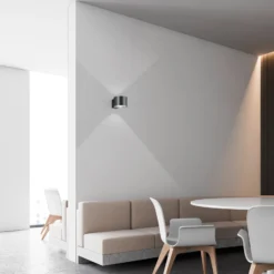 BANKAMP Impulse LED-seinävalaisin antrasiitti