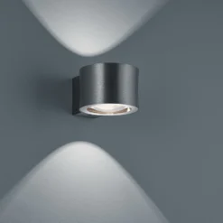 BANKAMP Impulse LED-seinävalaisin antrasiitti