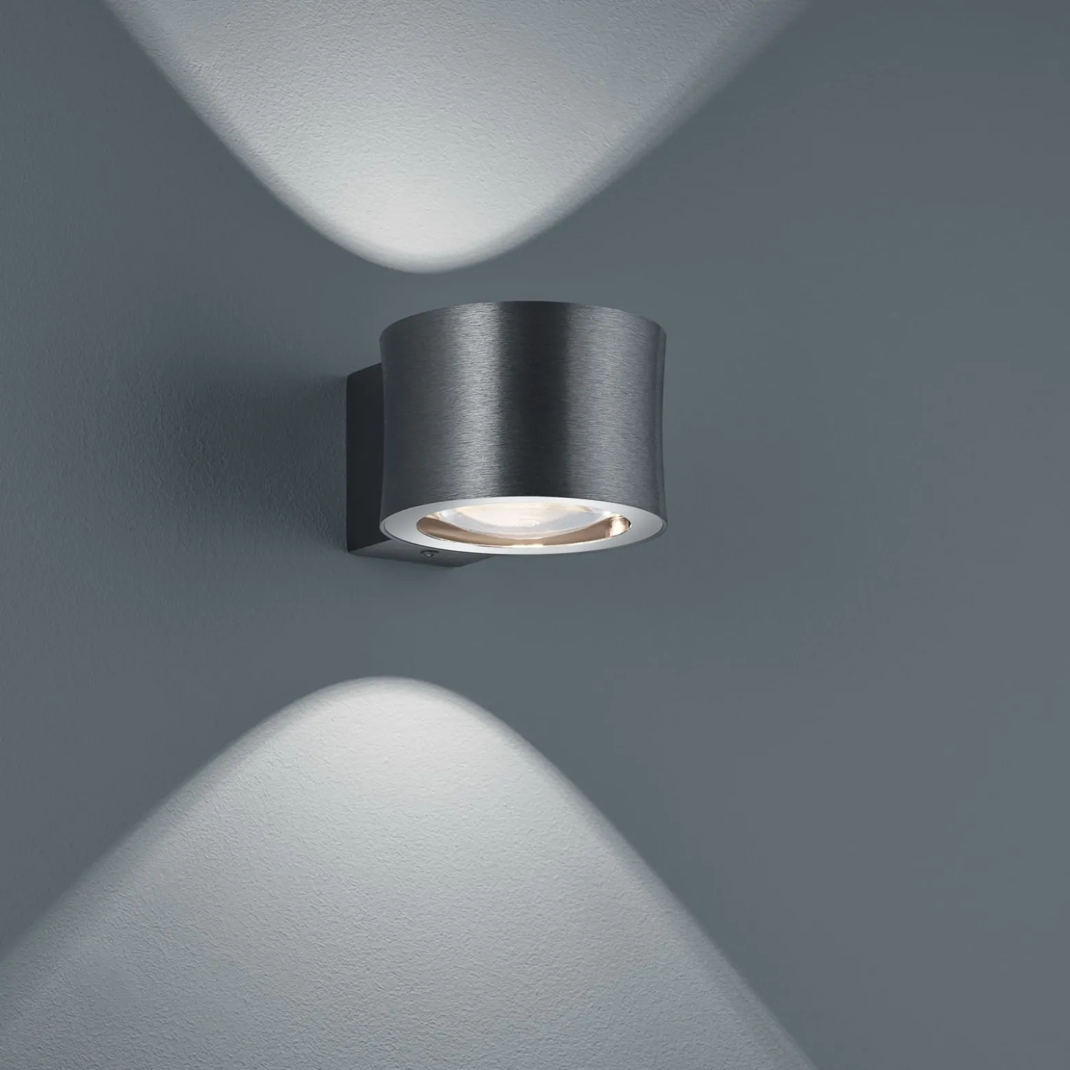 BANKAMP Impulse LED-seinävalaisin antrasiitti