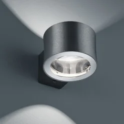 BANKAMP Impulse LED-seinävalaisin antrasiitti