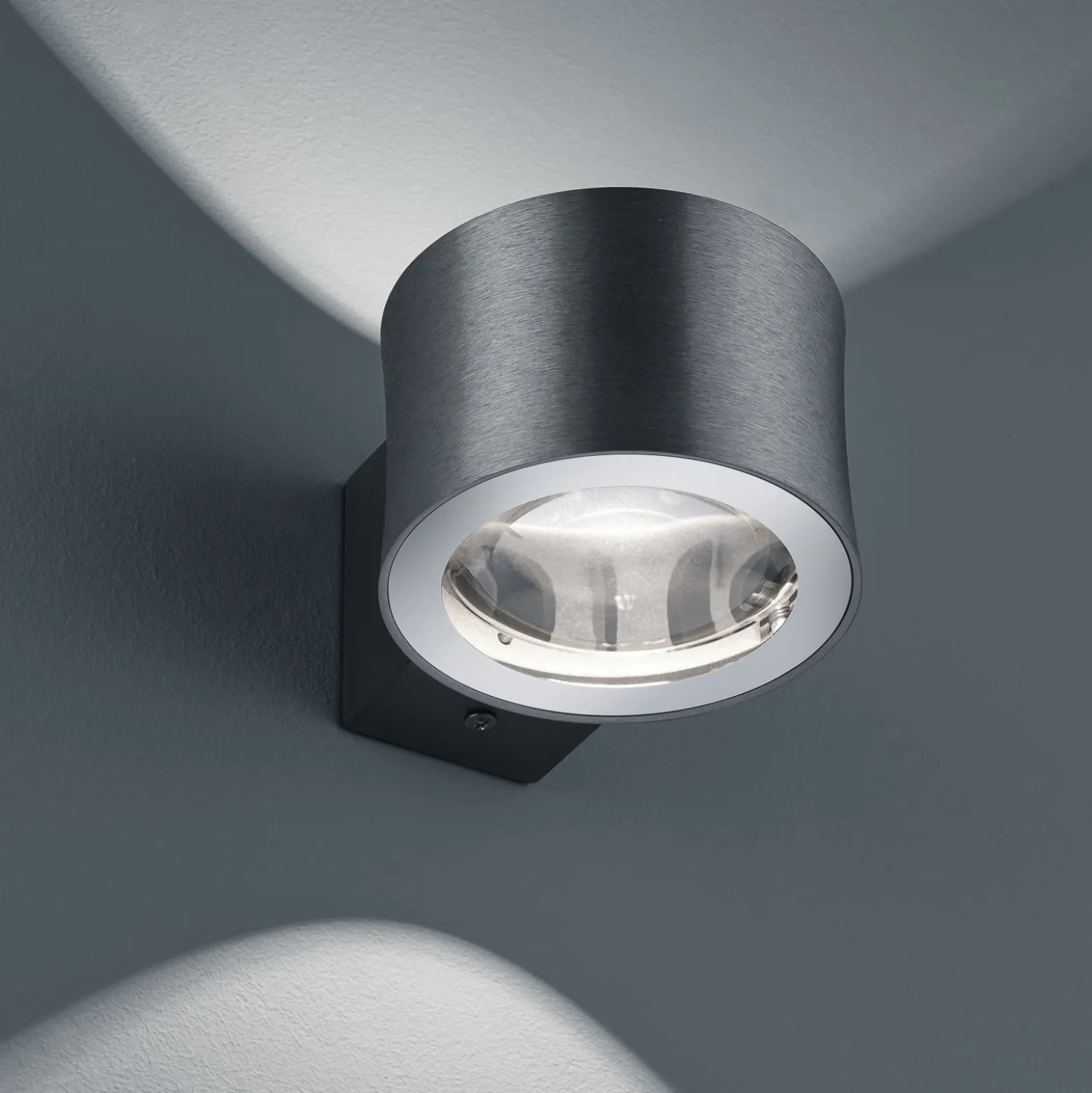 BANKAMP Impulse LED-seinävalaisin antrasiitti