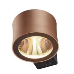BANKAMP Impulse LED-seinävalaisin ruusukulta