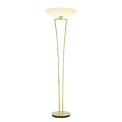 BANKAMP Lady LED-lattiavalaisin, ZigBee, messinki