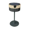 Bateak LED-aurinkopöytävalaisin, musta / teak-harmaa, 2700 K