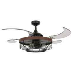 Beacon kattotuuletin valo Fanaway Montclair, mutteri, hiljainen