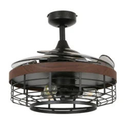Beacon kattotuuletin valo Fanaway Montclair, mutteri, hiljainen