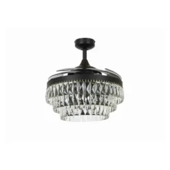 Beacon kattotuuletin valolla Fanaway Veil musta hiljainen Fanaway Veil