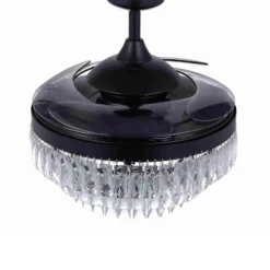 Beacon kattotuuletin valolla Fanaway Veil musta hiljainen Fanaway Veil