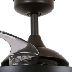 Beacon kattotuulettimen valo Fanaway Corbelle musta äänetön