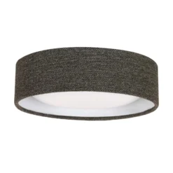 Beacon kattovalaisin Uno, tummanharmaa, tekstiili, Ø 25 cm, GX53