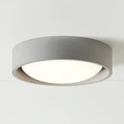 Beacon Uno -kattovalaisin, harmaa, betoni, halkaisija 27 cm, GX53