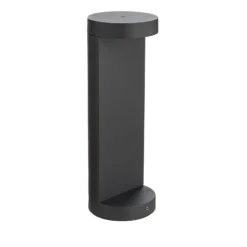 BEGA LED-jalustavalaisin 84749, grafiitti, valualumiini, lasi
