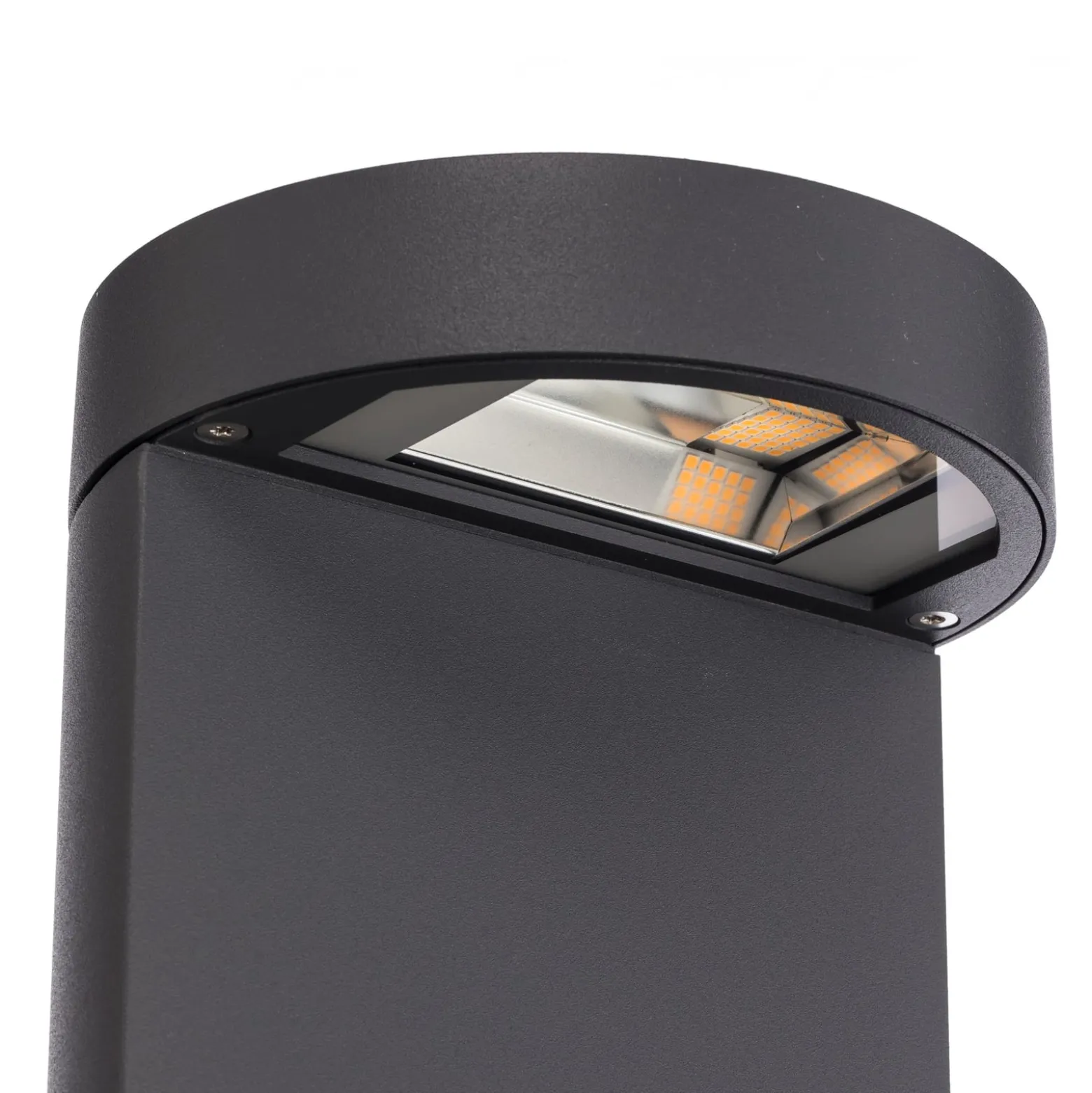 BEGA LED-jalustavalaisin 84749, grafiitti, valualumiini, lasi