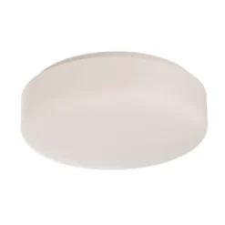 BEGA LED-kattovalaisin 50036P K3, valkoinen, Ø 35 cm, muovi DALI