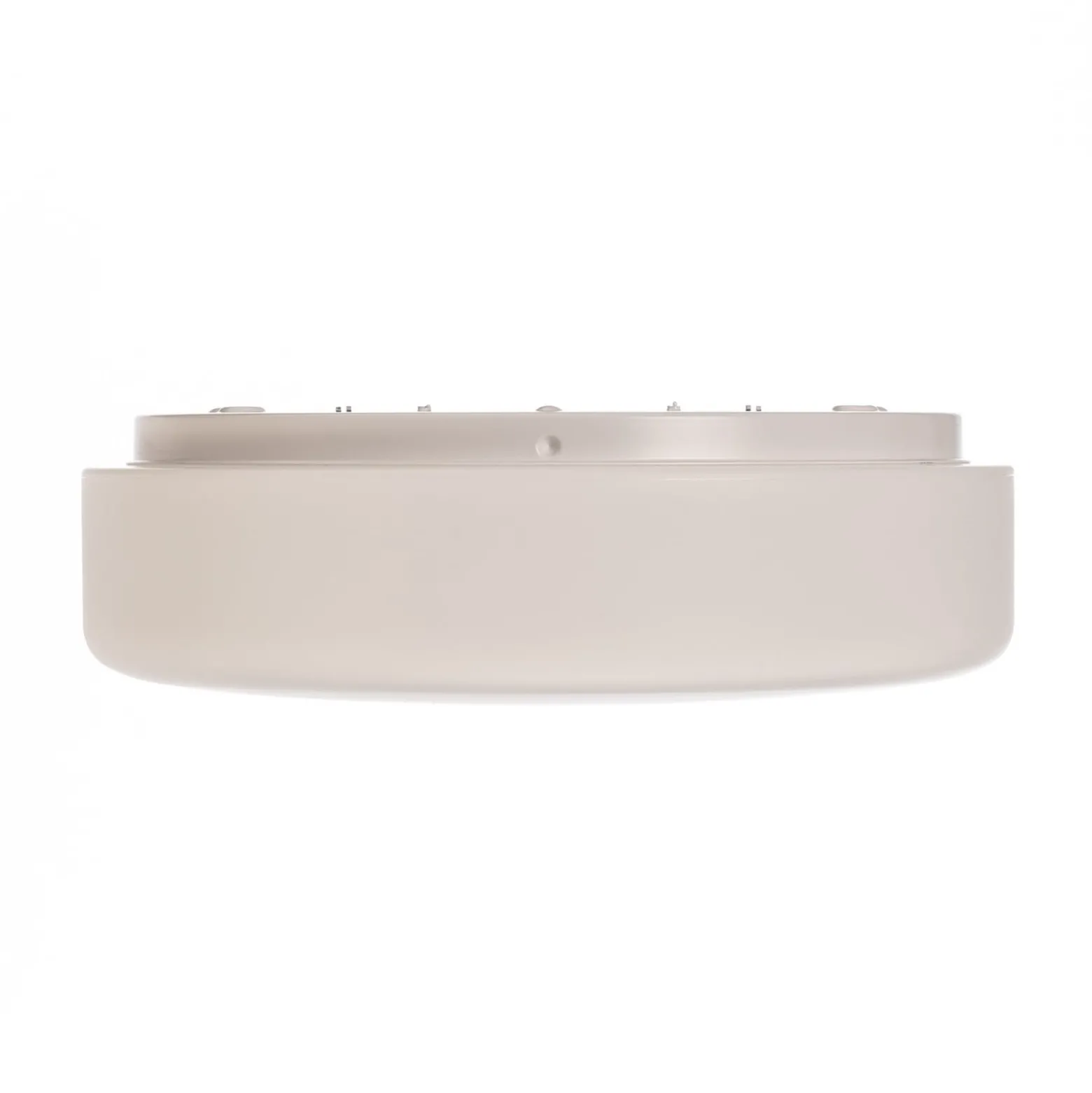 BEGA LED-kattovalaisin 50036P K3, valkoinen, Ø 35 cm, muovi DALI