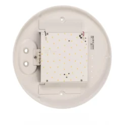 BEGA LED-kattovalaisin 50036P K3, valkoinen, Ø 35 cm, muovi DALI