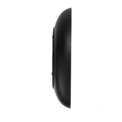 BEGA LED-peili Studio Line musta-messinki, Ø 50 cm