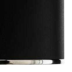 BEGA LED-pinta-asennuspistevalaisin Studio Line, musta/alu, Ø 9 cm,
