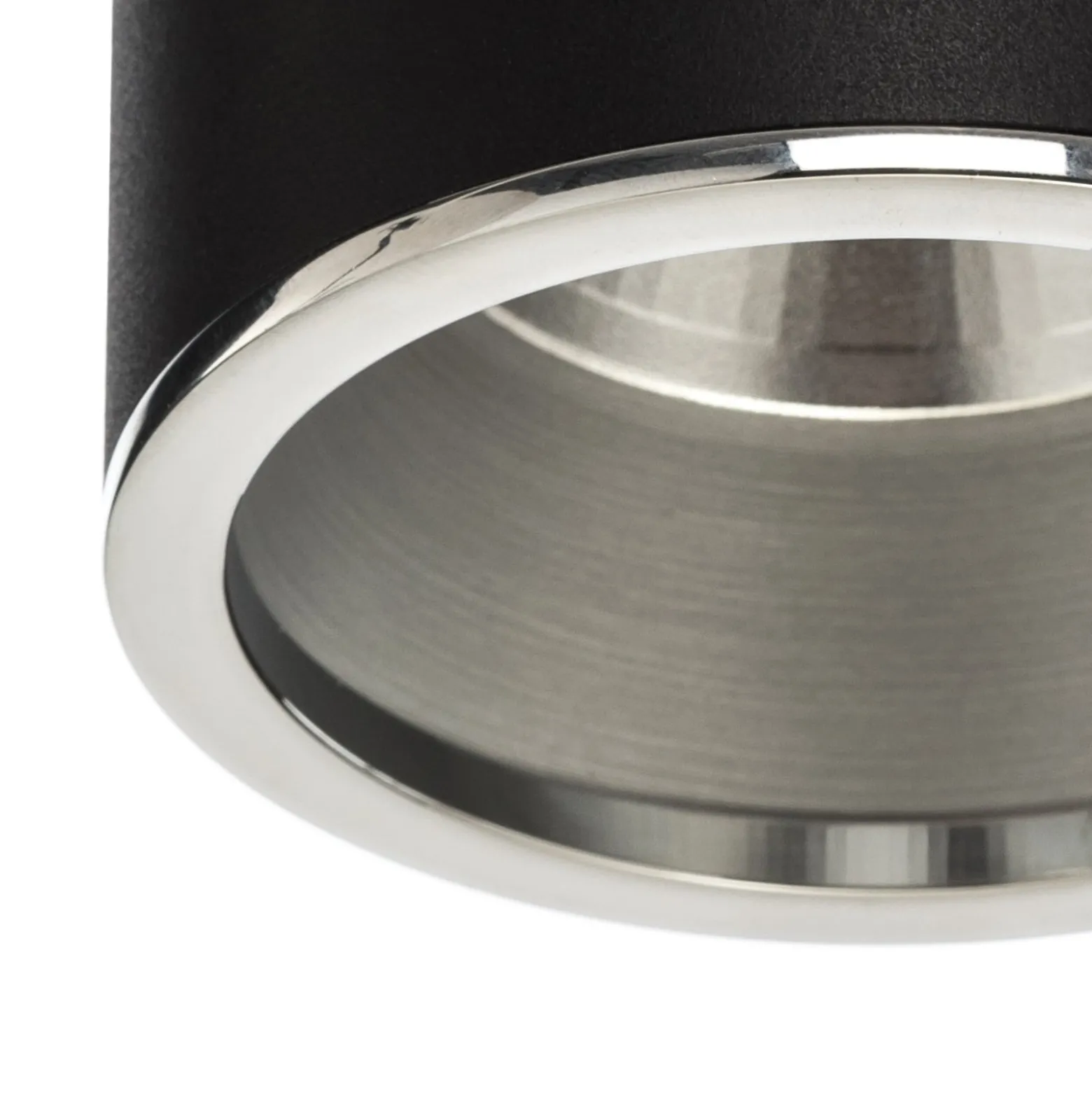 BEGA LED-pinta-asennuspistevalaisin Studio Line, musta/alu, Ø 9 cm,