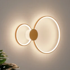 BEGA LED-seinävalaisin 51298.4 , samettimessinki, metalli, DALI