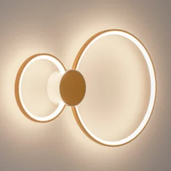 BEGA LED-seinävalaisin 51298.4 , samettimessinki, metalli, DALI