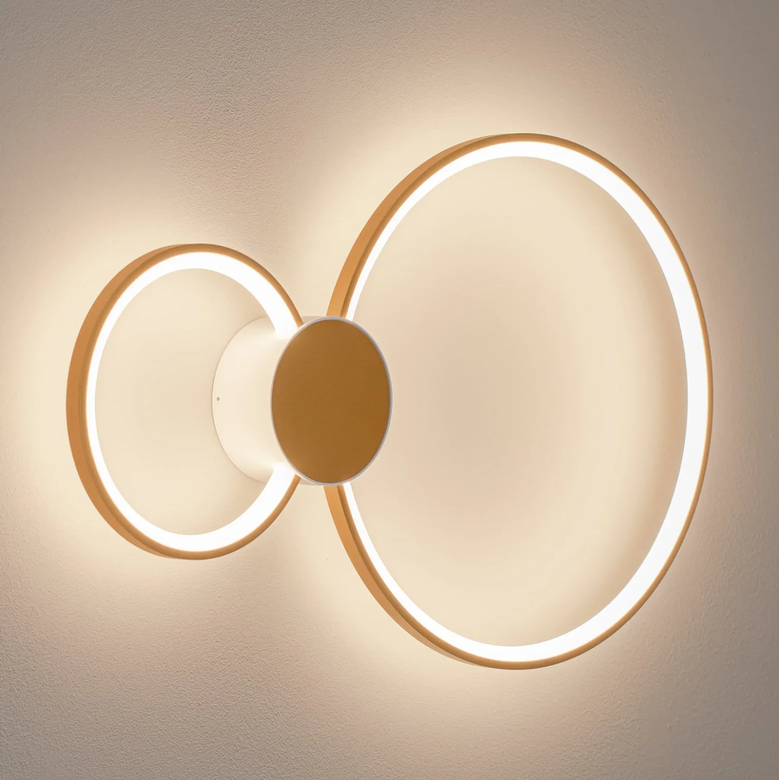 BEGA LED-seinävalaisin 51298.4 , samettimessinki, metalli, DALI