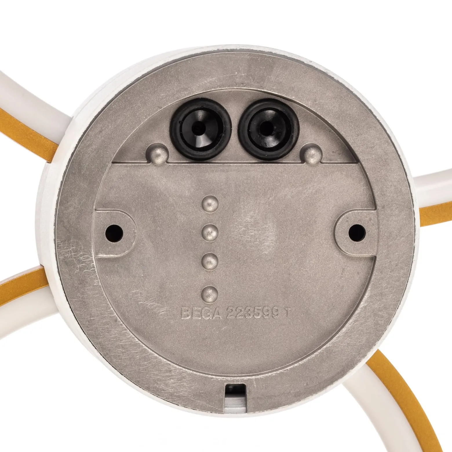 BEGA LED-seinävalaisin 51298.4 , samettimessinki, metalli, DALI