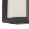 BEGA LED-ulkoseinävalaisin 22750 K3, grafiitti, valettu alumiini. Lasi