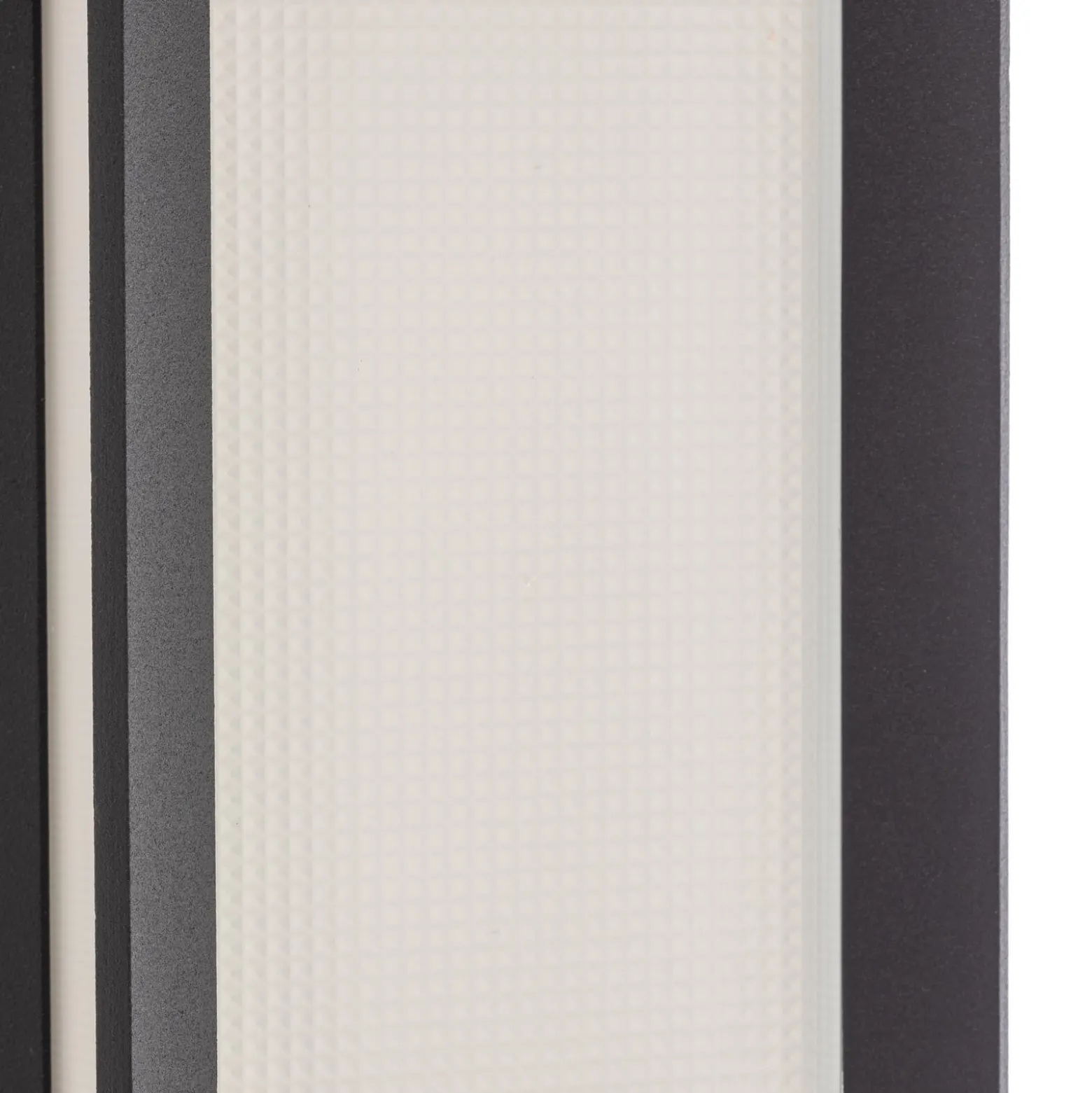 BEGA LED-ulkoseinävalaisin 22750 K3, grafiitti, valettu alumiini. Lasi