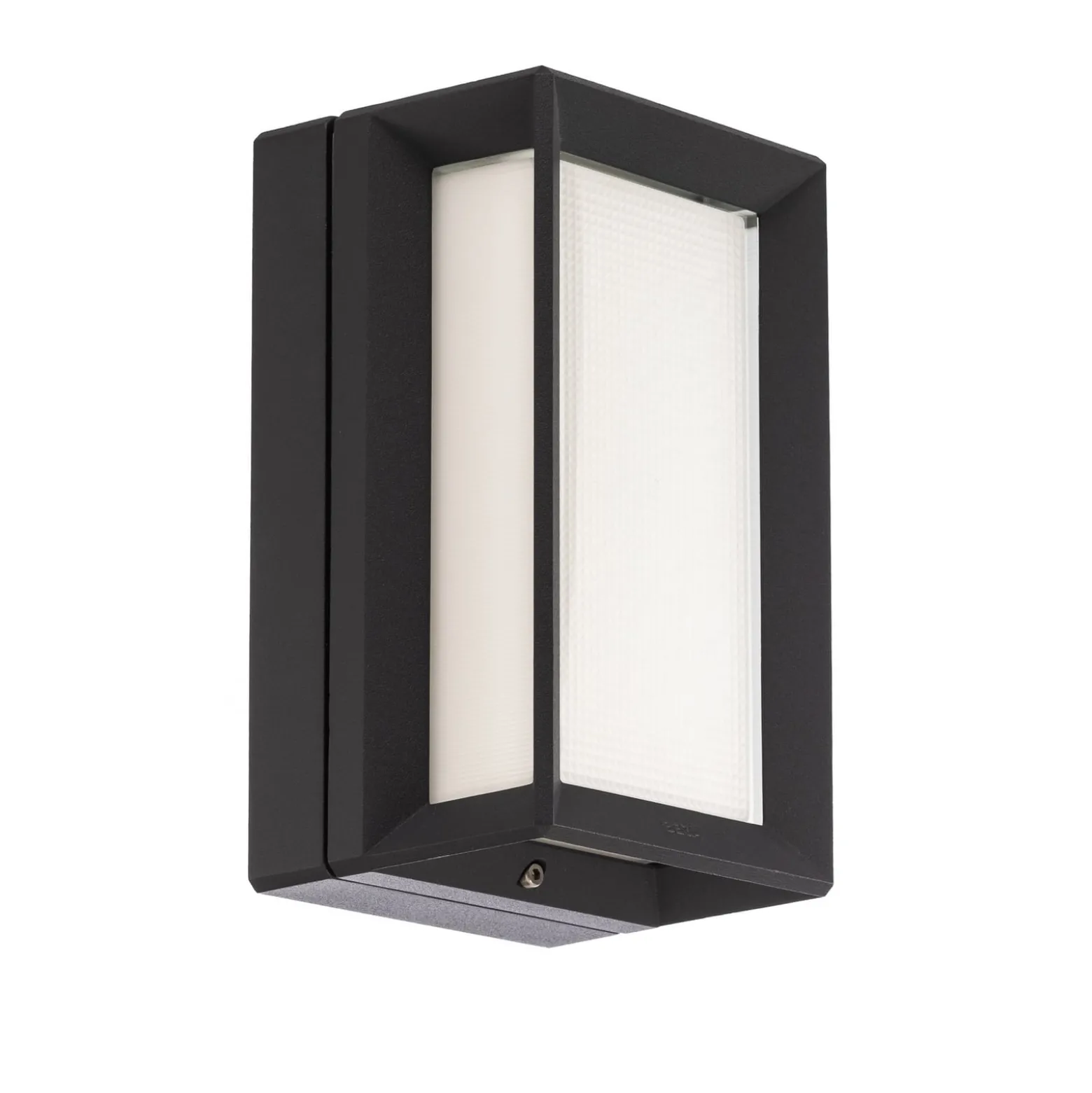 BEGA LED-ulkoseinävalaisin 22750 K3, grafiitti, valettu alumiini. Lasi