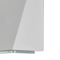 BEGA 78047 Seinävalaisin trapetsimainen 3000K 9cm valkoinen 255lm