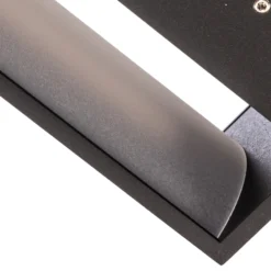 BEGA Studio Line LED-seinävalaisin, musta, metalli, 30 cm