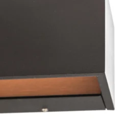 BEGA Studio Line LED-seinävalaisin, musta, metalli, 30 cm
