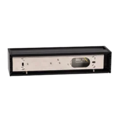 BEGA Studio Line LED-seinävalaisin, musta, metalli, 30 cm