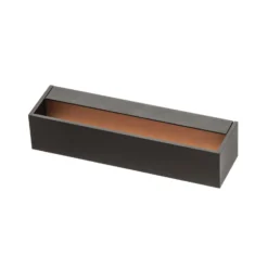 BEGA Studio Line LED-seinävalaisin, musta, metalli, 30 cm