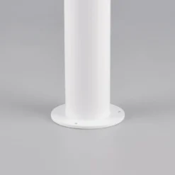 Beni-pylväsvalaisin, mattavalkoinen, korkeus 100 cm, metallia