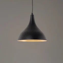 Berceste riippuvalaisin, musta/kupari, Ø 22 cm, rauta