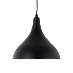 Berceste riippuvalaisin, musta/kupari, Ø 22 cm, rauta