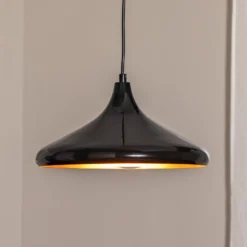 Berceste 207-S riippuvalaisin Ø35cm musta/kultainen
