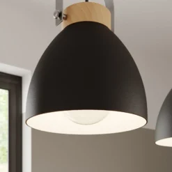 Bergen riippuvalaisin, 2-lamppuinen, grafiitti