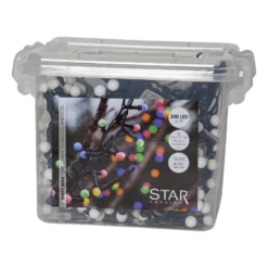 Berry Mini -LED-valoketju ajastimella, monivärinen