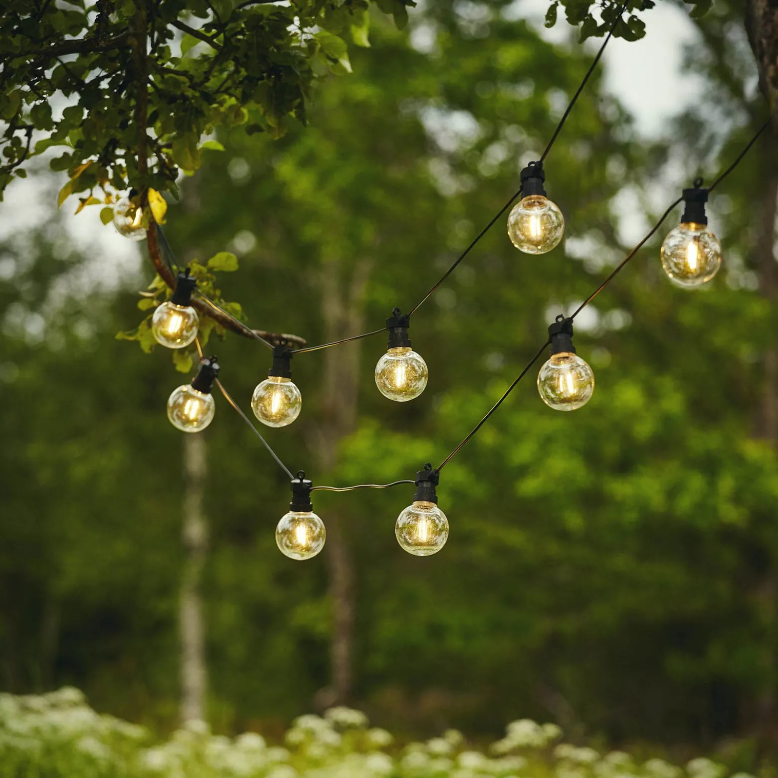 Big Circus Filament -LED-valoketju 10-lamppuinen
