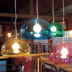 Big FL/Y – design-riippuvalo, LED, vihreä
