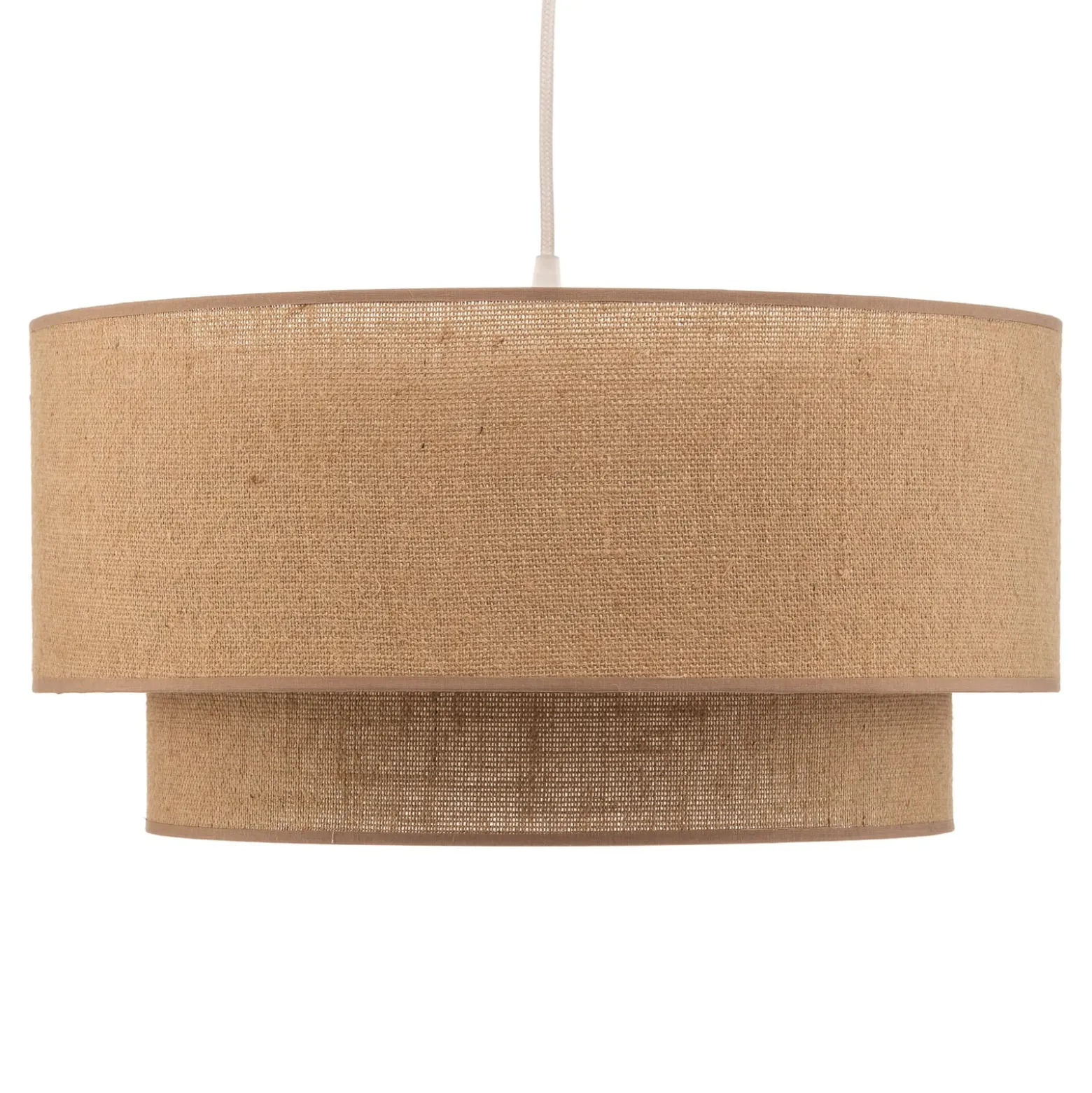 Boho-riippuvalaisin, ruskea, halkaisija 45 cm, tekstiili
