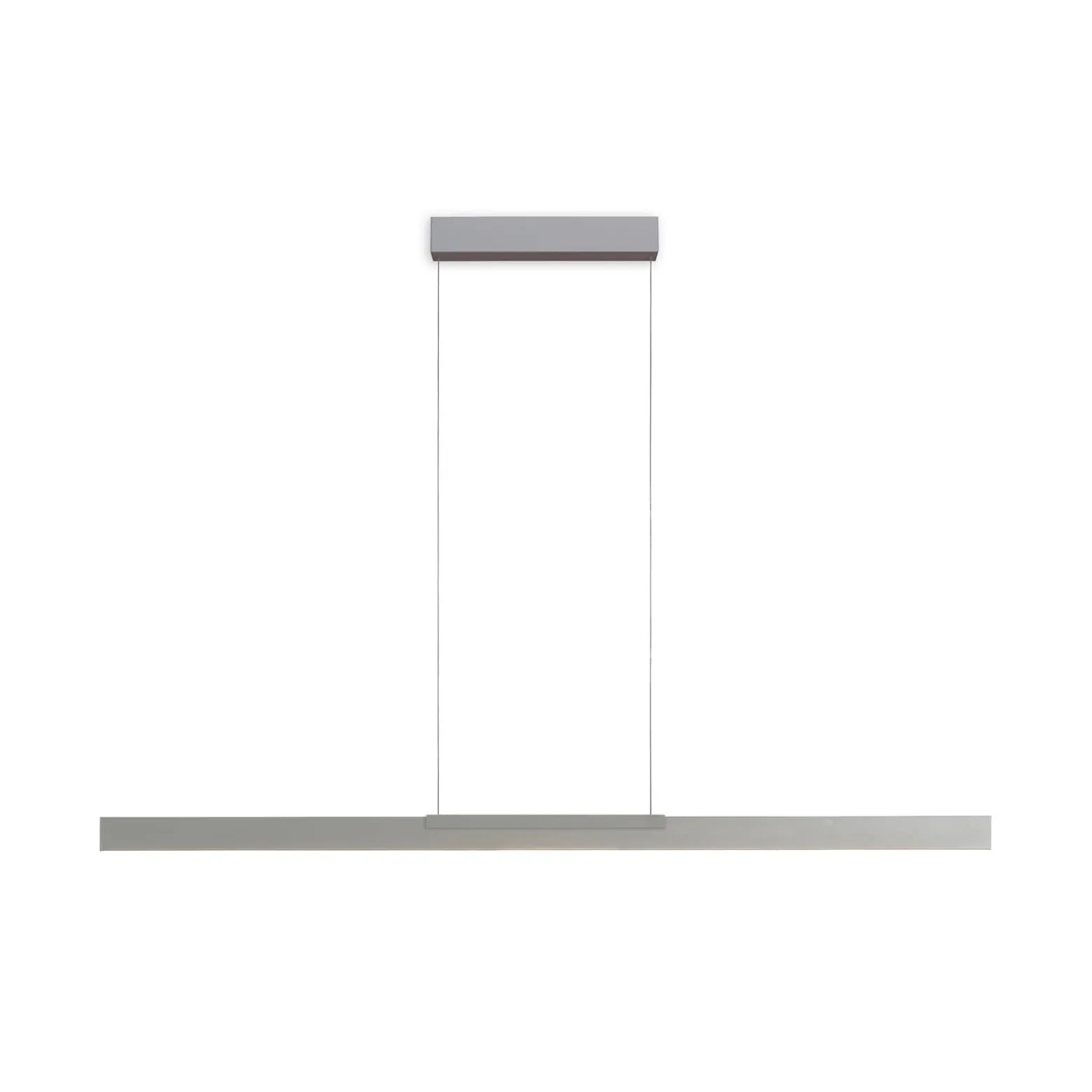 Bopp LED-riippuvalo Nano 2.0, pituus 140 cm, alumiinivärinen