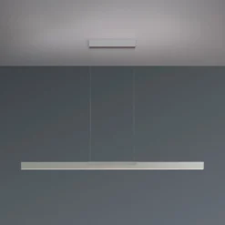 Bopp LED-riippuvalo Nano 2.0, pituus 140 cm, alumiinivärinen