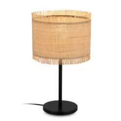 Borra pöytävalaisin, luonnonväri, olki, korkeus 42 cm