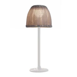Bover LED-jalustavalaisin Atticus, korkeus 50 cm, luonnonvalkoinen/beige